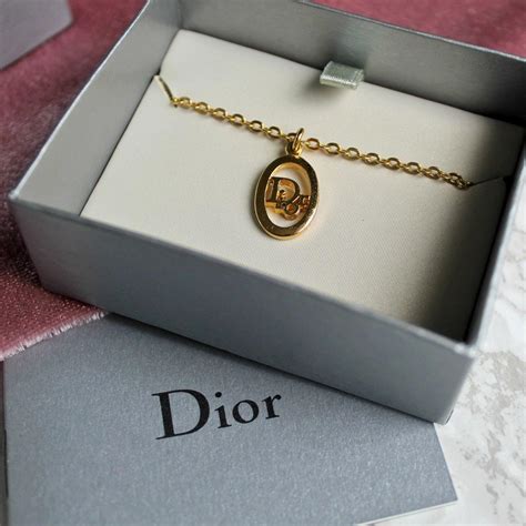 dior cuban necklace|Dior necklace.